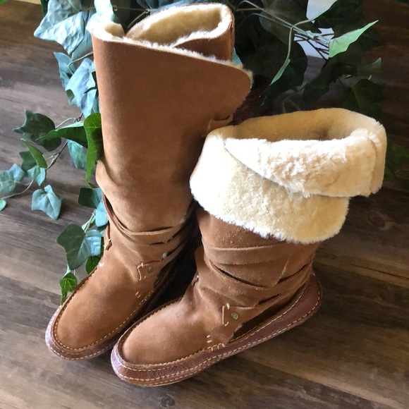 J. Crew Shoes - J. Crew Shearling and Suede Boots
